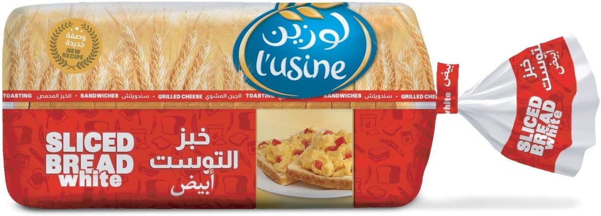 Lusine Family Loaf Slice White Bread, 600 g