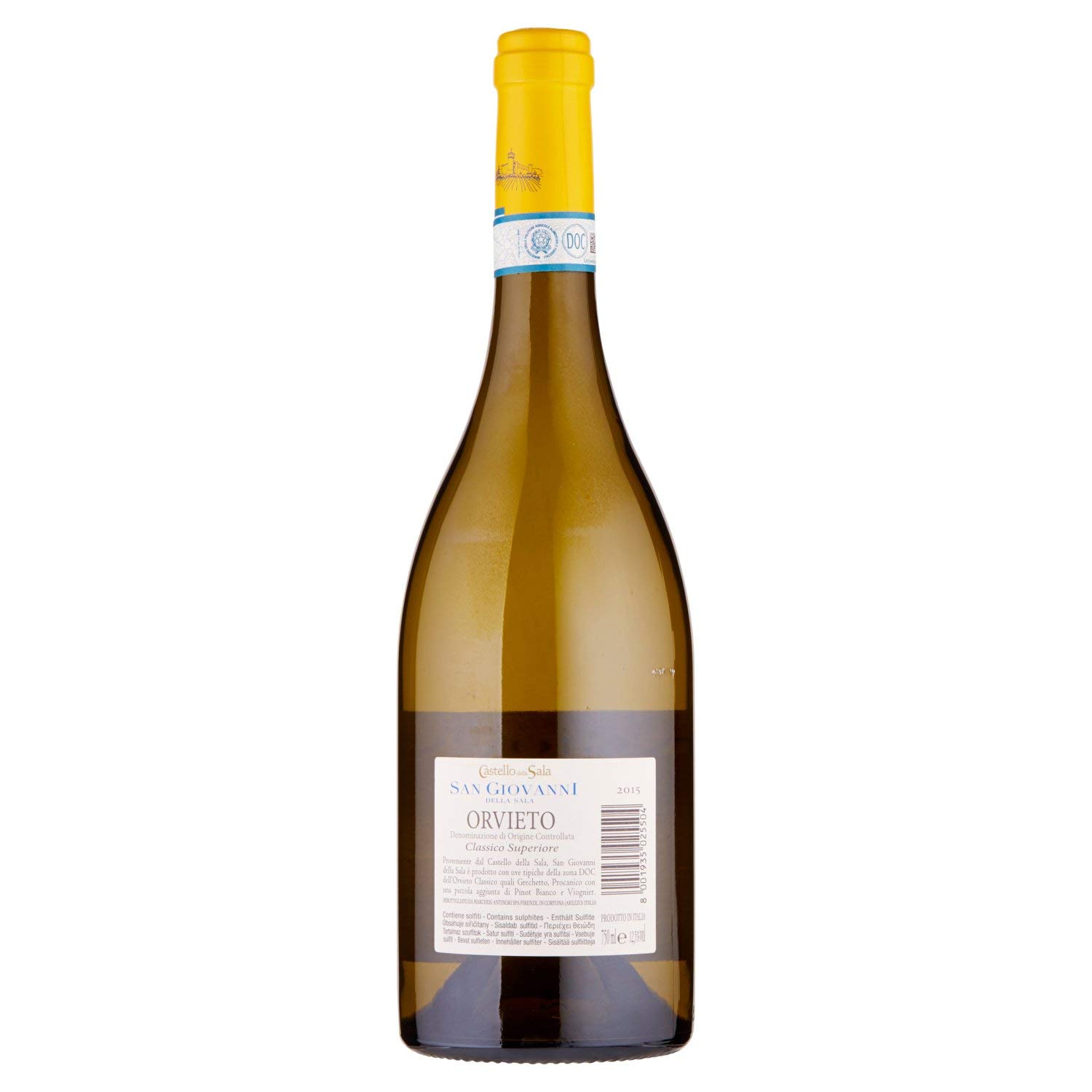 Castello della Sala San Giovanni della Sala Orvieto DOC Classico Superiore, 750 ml (Confezione da 6)