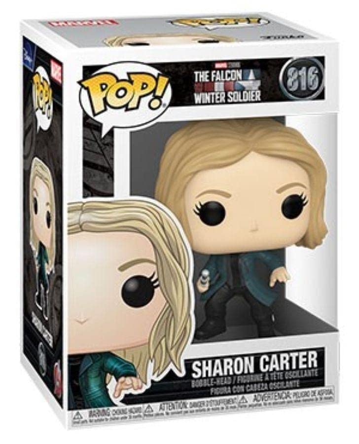 Funko Pop Marvel: The Falcon And The Winter Soldier - Sharon Carter, Multicolor, Standard