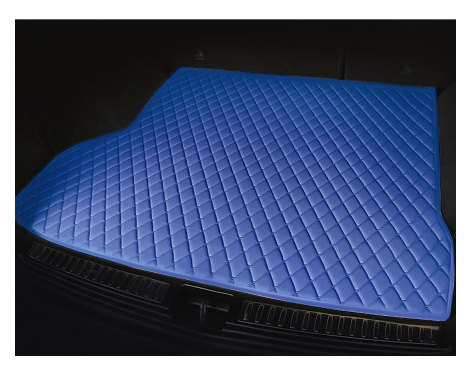 kofferbakmatten Voor BMW X5 G05 2022 2023 Auto Kofferbak Mat Aangepaste Cargo Liner Tapijt Interieur Accessoires Cover rubberen matten(Black-Blue