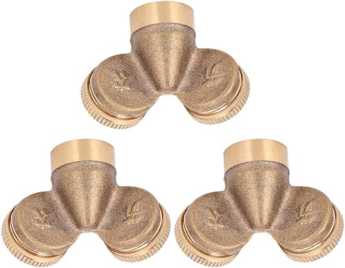 Fydun 3Pcs G12 D Garden Irrigation Sprinklers Copper Misting Sprayer Nozzle Wate Tools 3Pcs G12 D Garden for Family