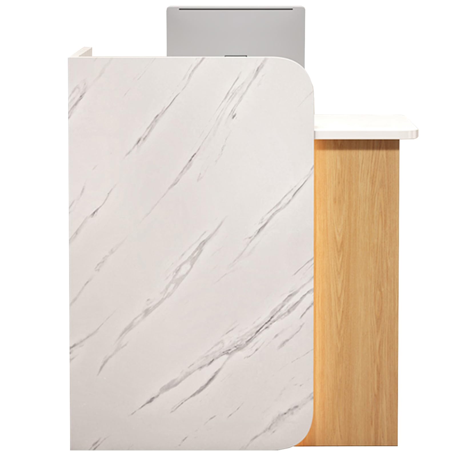 Registratore di cassa in legno per reception, per uffici, cliniche, minimarket, hotel, elegante e funzionale, per aree di vendita al dettaglio e reception