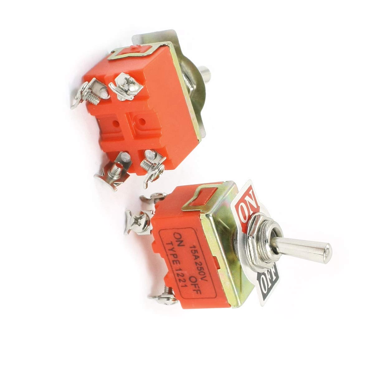 left Apache 210 アパッチ210 Amazon.com: Aexit AC 250V Switches 15A DPST ON-Off 2 Positions