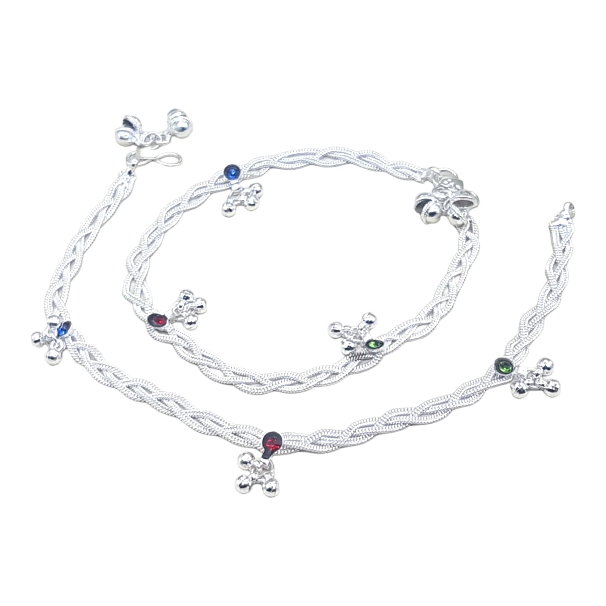 Graceful Stylish Choti Design Anklet Payal For Girls & Women-image-16