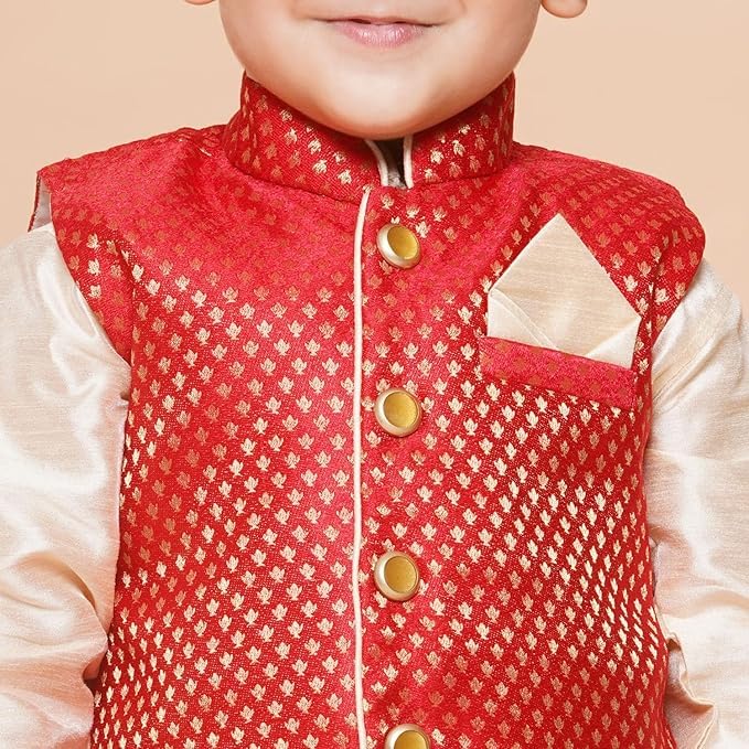Image of AJ DEZINES Boys Dhoti Kurta Set
