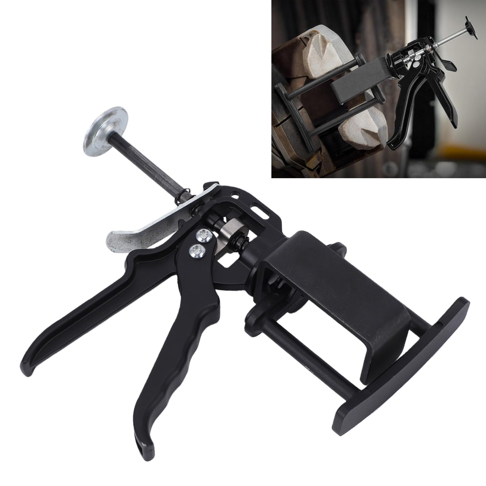 AMONIDA Zacisk Hamulcowy, Dwutłokowy Kompresor, Heavy Duty, for