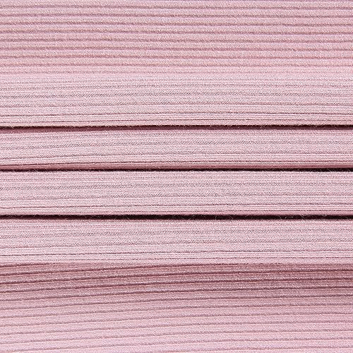 Roselux Womens Long Sleeve Scoop Neck Ribbed Knit Fitted Casual Tops Tee Slim Basic Shirts - Image 3