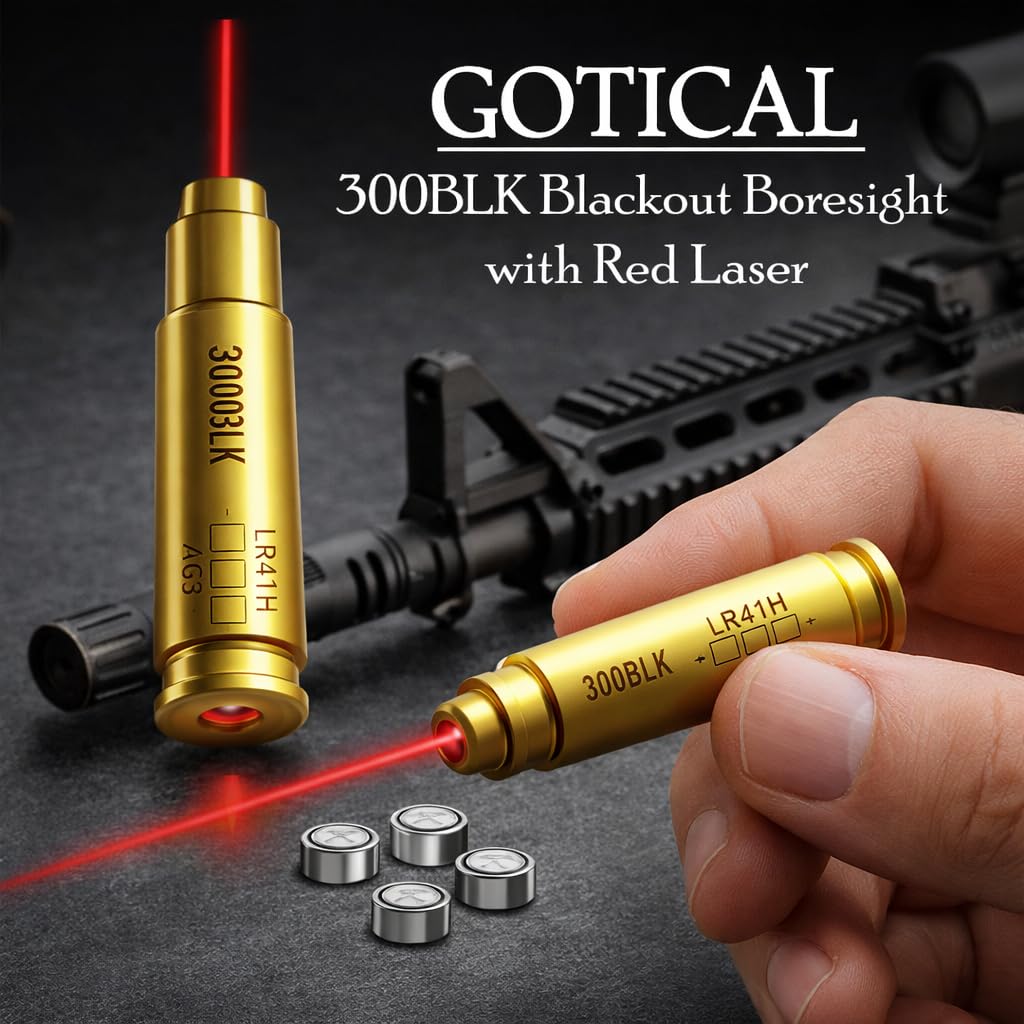 Amazon.com : 360 Tactical 300BLK Blackout Boresight with Red-Laser