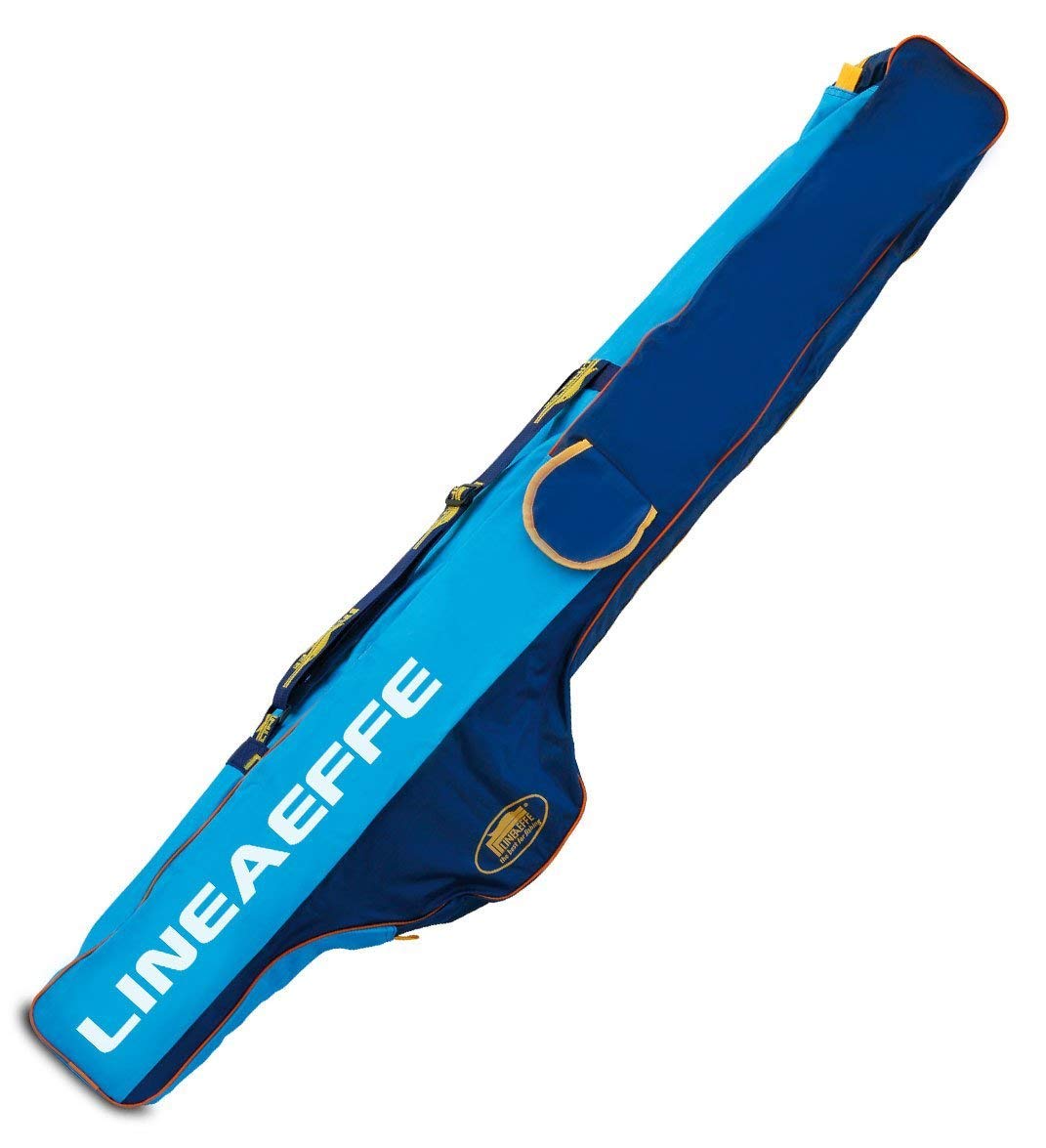 Lineaeffe Funda Caña Pesca 150 cm Azul Mochila Surfcasting