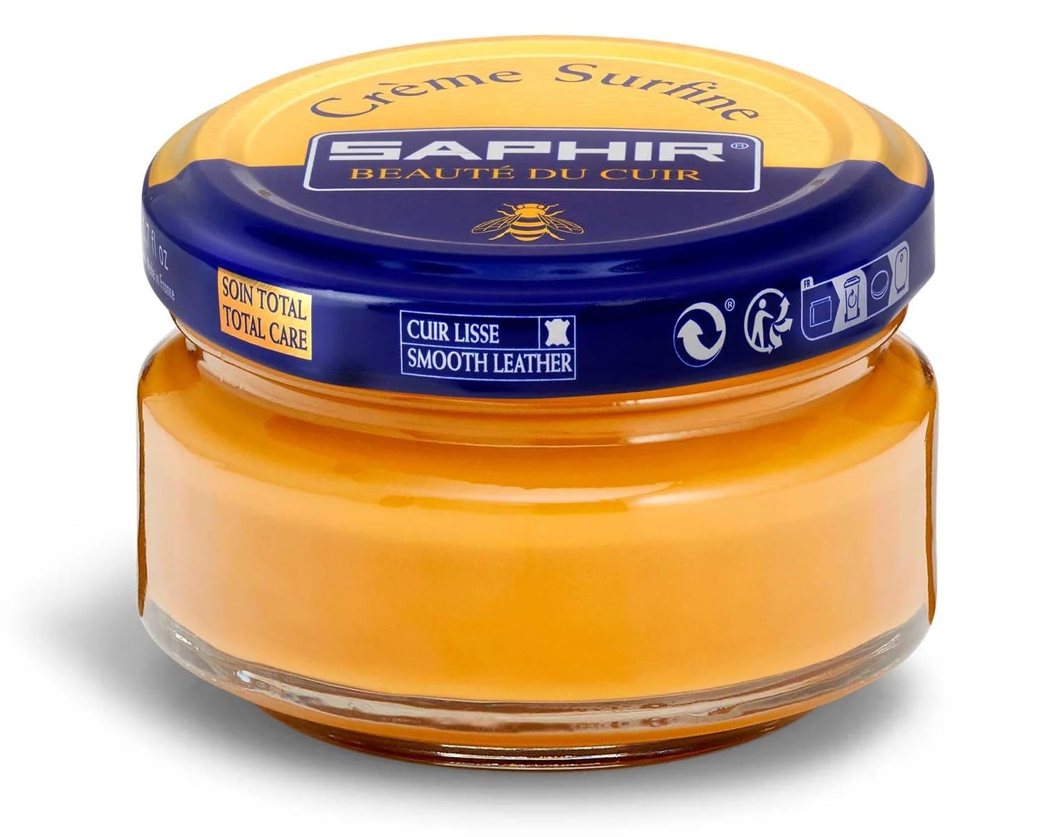 Saphir Cirage Surfine 50 Ml – Entretien Cuir Chaussures, Maroquinerie, Expert Depuis 1920, Qualité Professionnelle