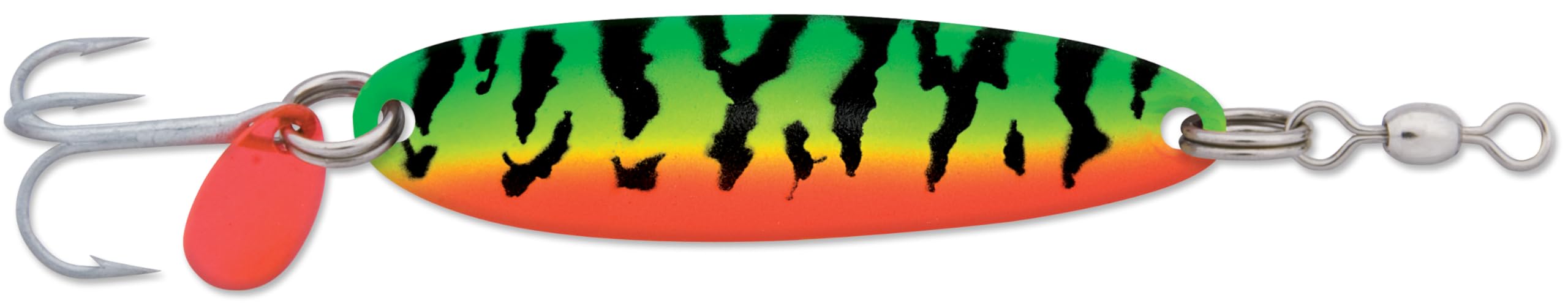 LUHR-Jensen Krocodile Spoon, Casting and Trolling Fishing Lure for Salmon, Trout and Steelhead, 58 (2-11/16") Fire Tiger