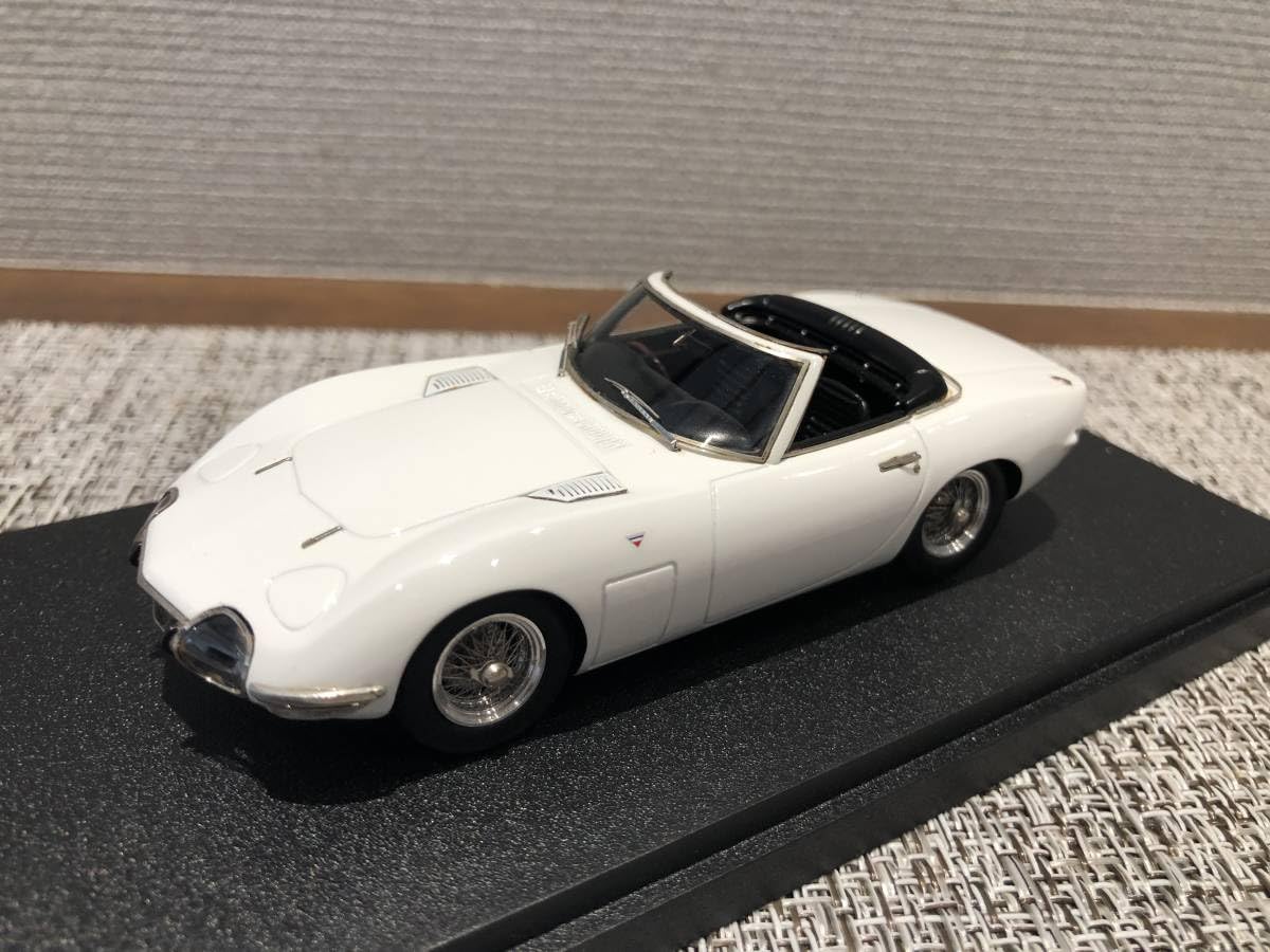 メイクアップLSJ トヨタ2000GT ロードスター ペガサスホワイト1965