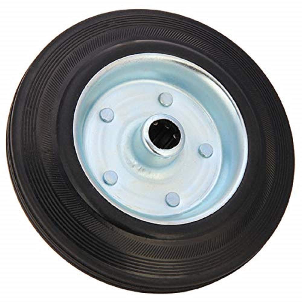 MultiWare Trolley Wheel 200mm Spare Replacement Steel Wheel Puncture Proof Cart Tyre Wheels for