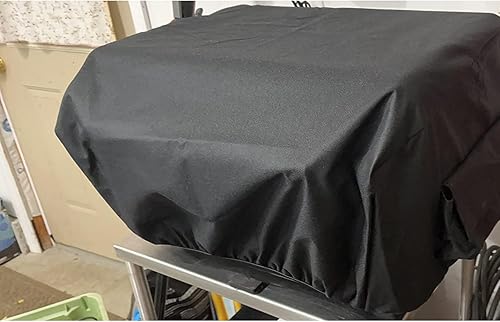 Miniatura 4 de Blackhoso Cubierta de parrilla impermeable 600D para Traeger Ranger & Scout, para parrilla Blackstone de 17 pulgadas con capucha, accesorios de