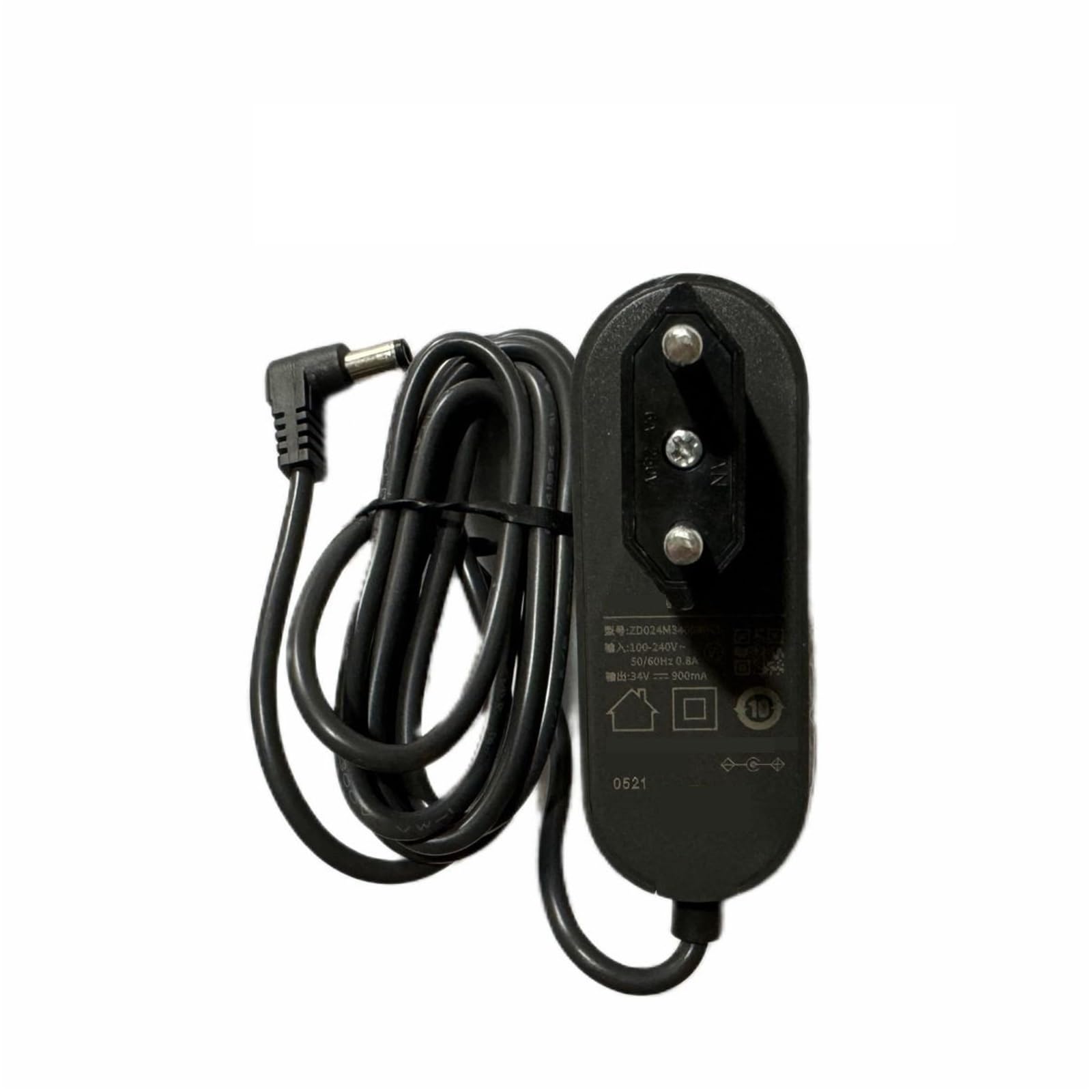 Adapter ładowarki do odkurzacza Dreame, VTT1, T30, T30 Neo i R20 (34 V, 900 mAh) (wtyczka EU 1 szt.)