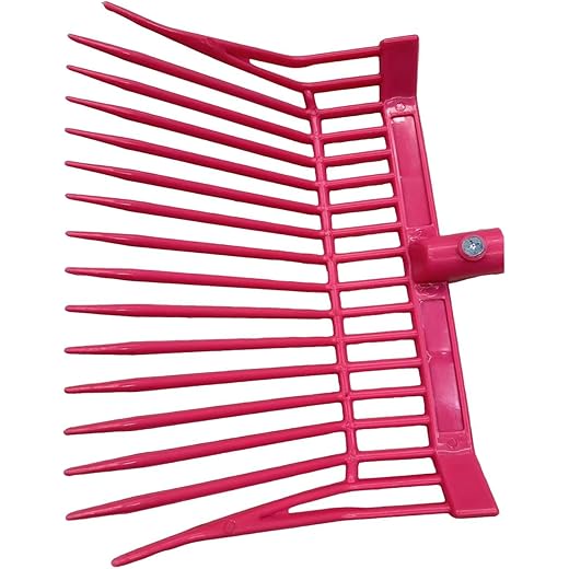 Pitchfork Head Manure Rake Replacement Pink