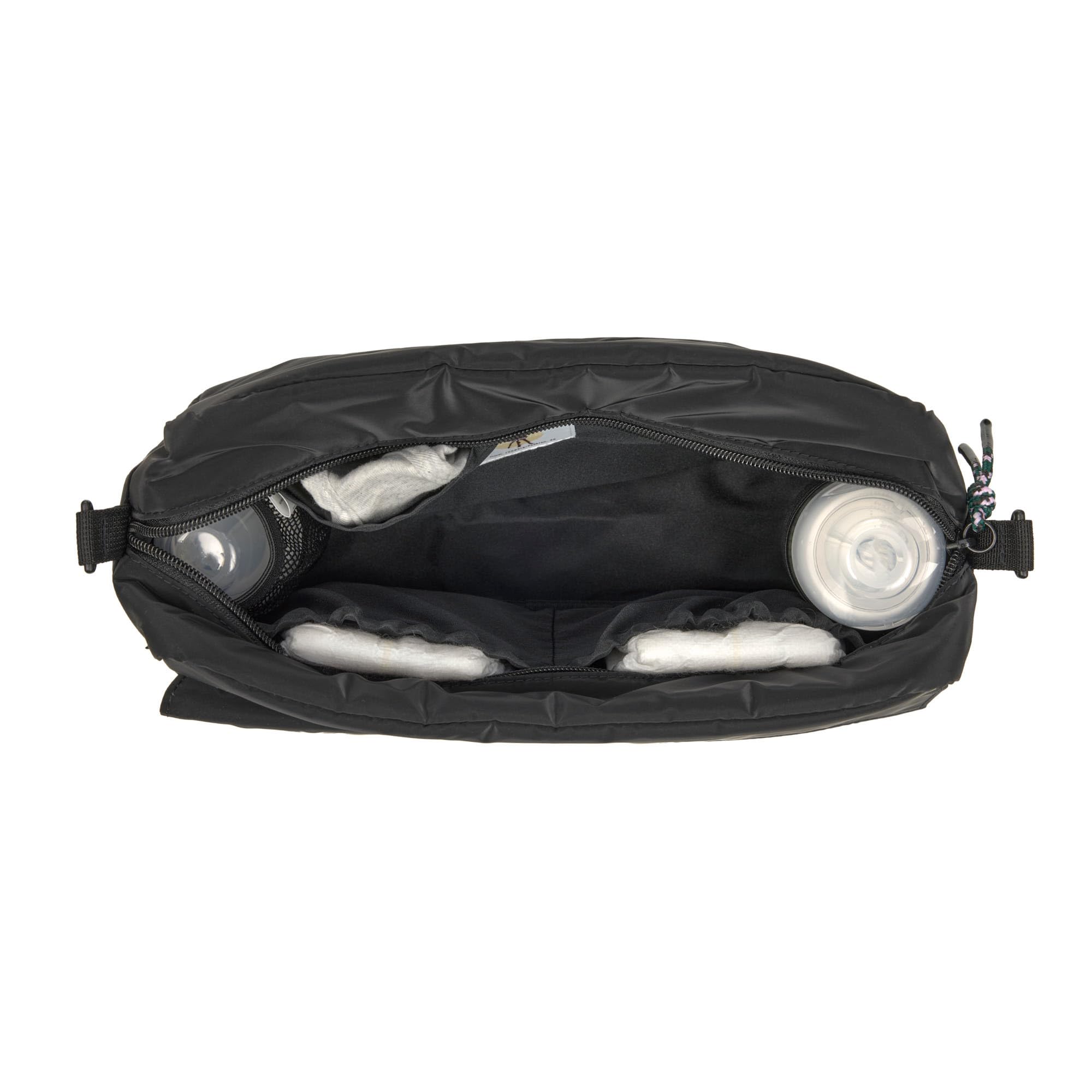 LÄSSIG Organizzatore per carrozzina borsa a tracolla Casual Buggy Organizer Bag black