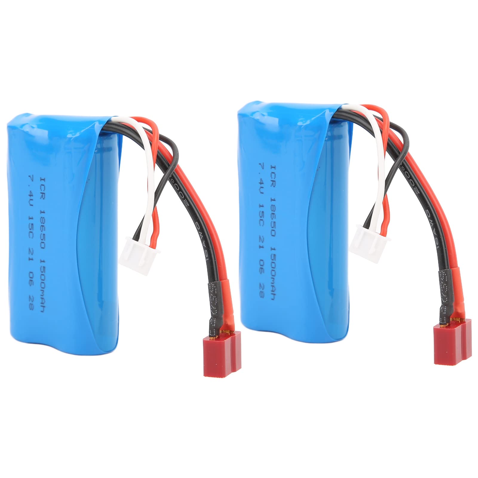 Batterie Lipo 7.4V 1500mAh 15C pour Véhicules Télécommandés, Temps de Divertissement Plus Long
