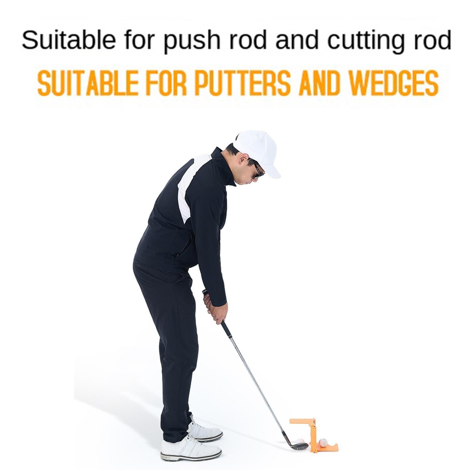 Attrezzo per allenamento di putter da golf, leggero e antiscivolo