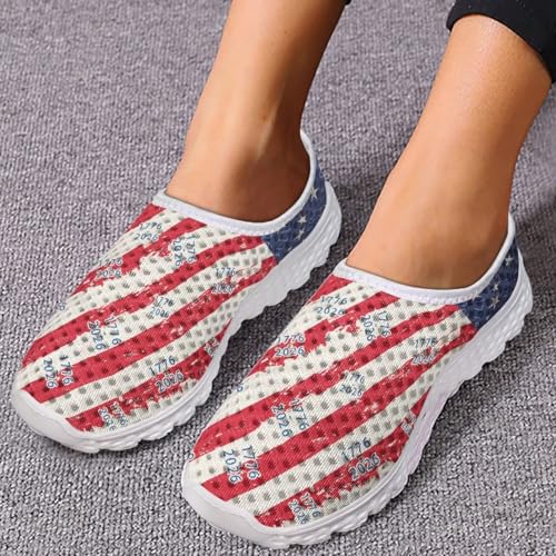 Image of Athletic Tennis Sneakers Road Road Running Shoes US 5.5-11.5 Slip On Shoes for Women