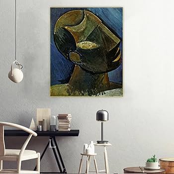 パブロ・ピカソ、【DEUX TETES D'HOMMES DE PROFIL】 パブロ