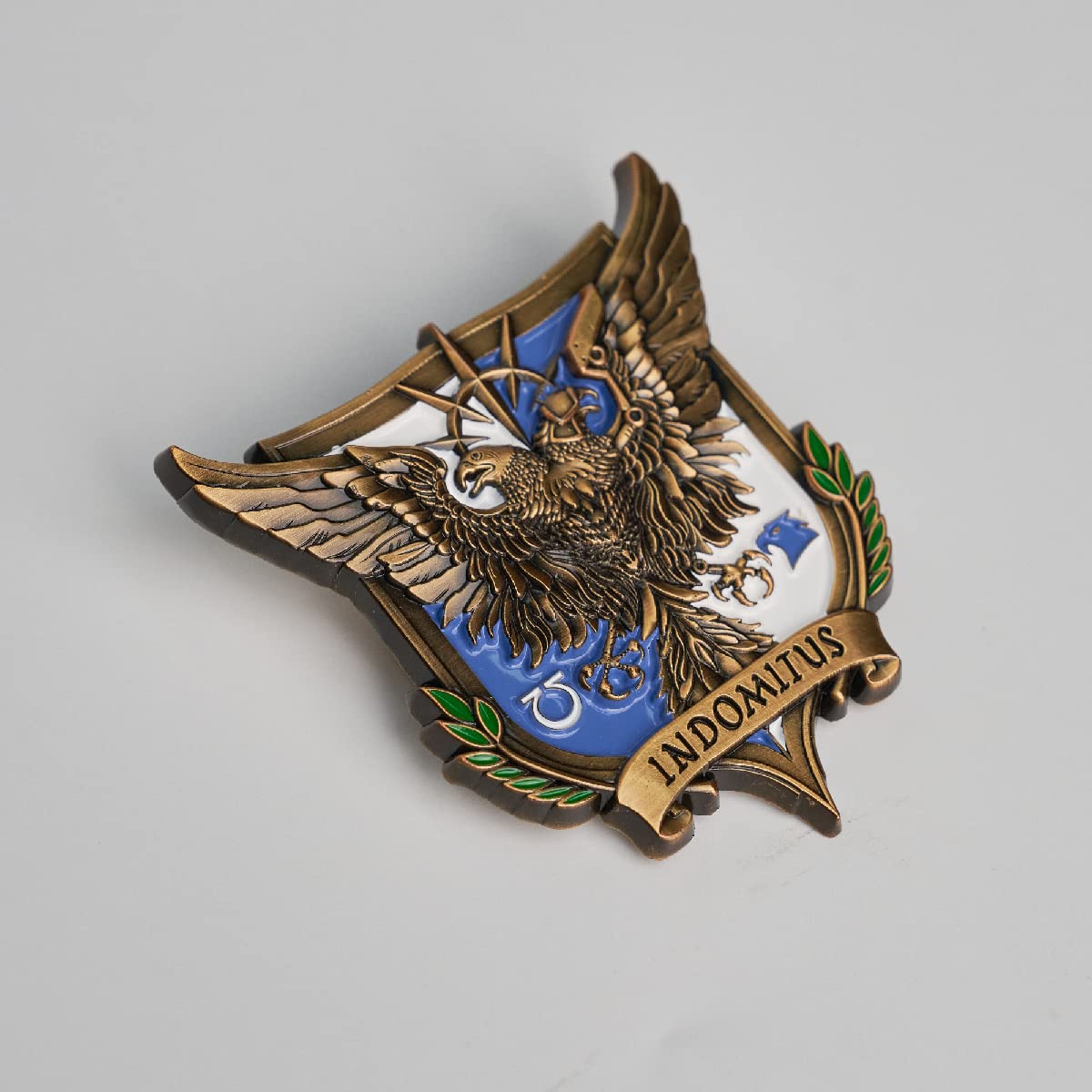 Starforged Broche Roboute Guilliman Indomitus Crusade Campaign Badge Warhammer 40000, Klein, Métal