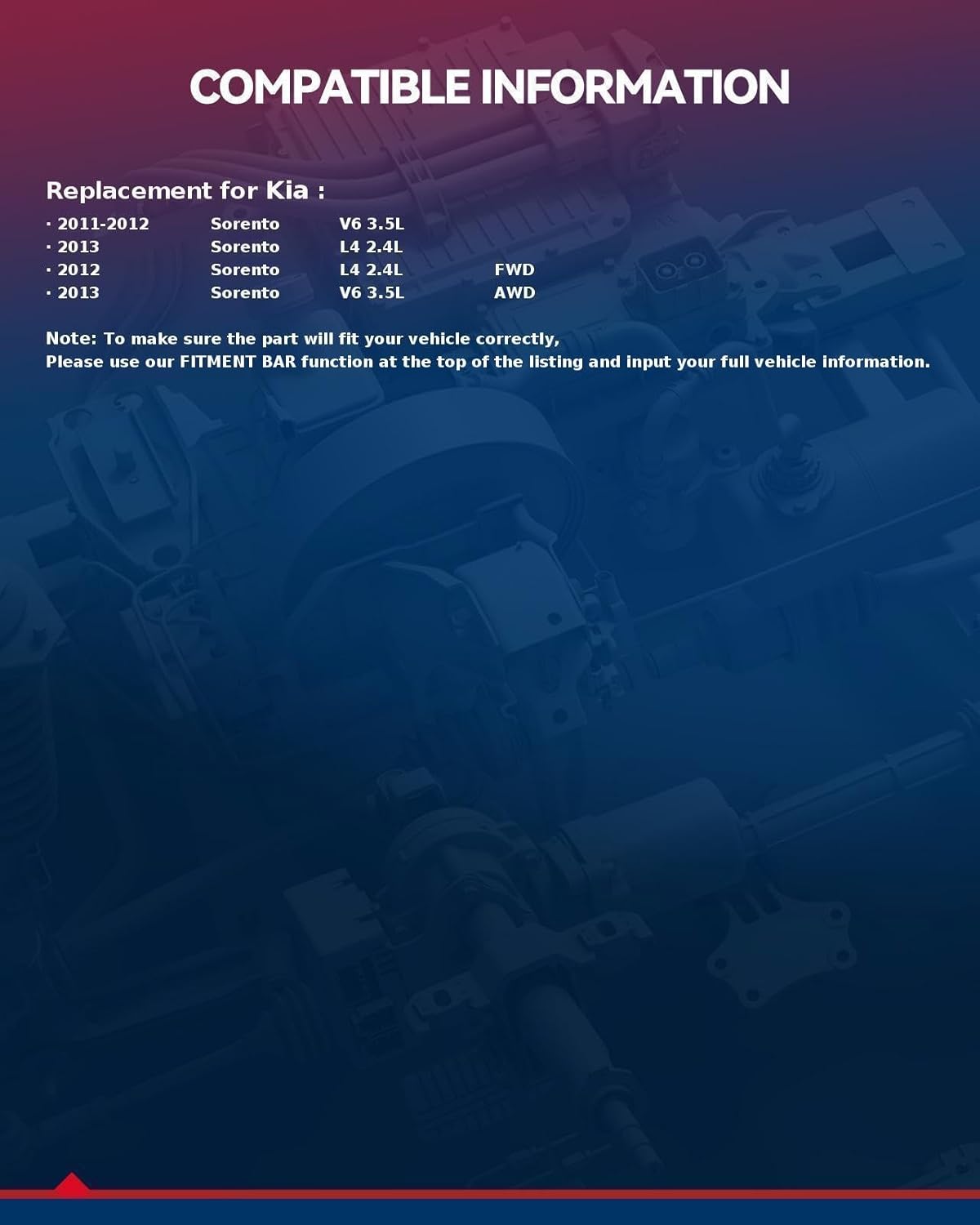 KAX Front & Rear Struts Shock Absorbers Assemblies with Coil Springs 272713, 272712 Compatible with Kia Sorento 2011 2012 2013 Suspension strut Stabilizer Bar Link