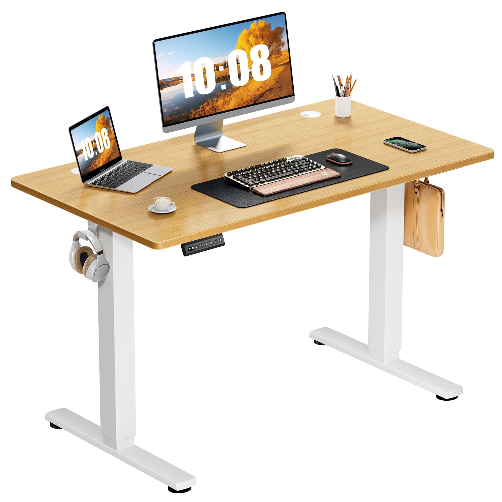 Amazon.com: Sweetcrispy Electric Standing Desk Adjustable Height