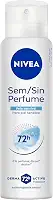 NIVEA Desodorante Antitranspirante Aerossol Sem Perfume 150ml