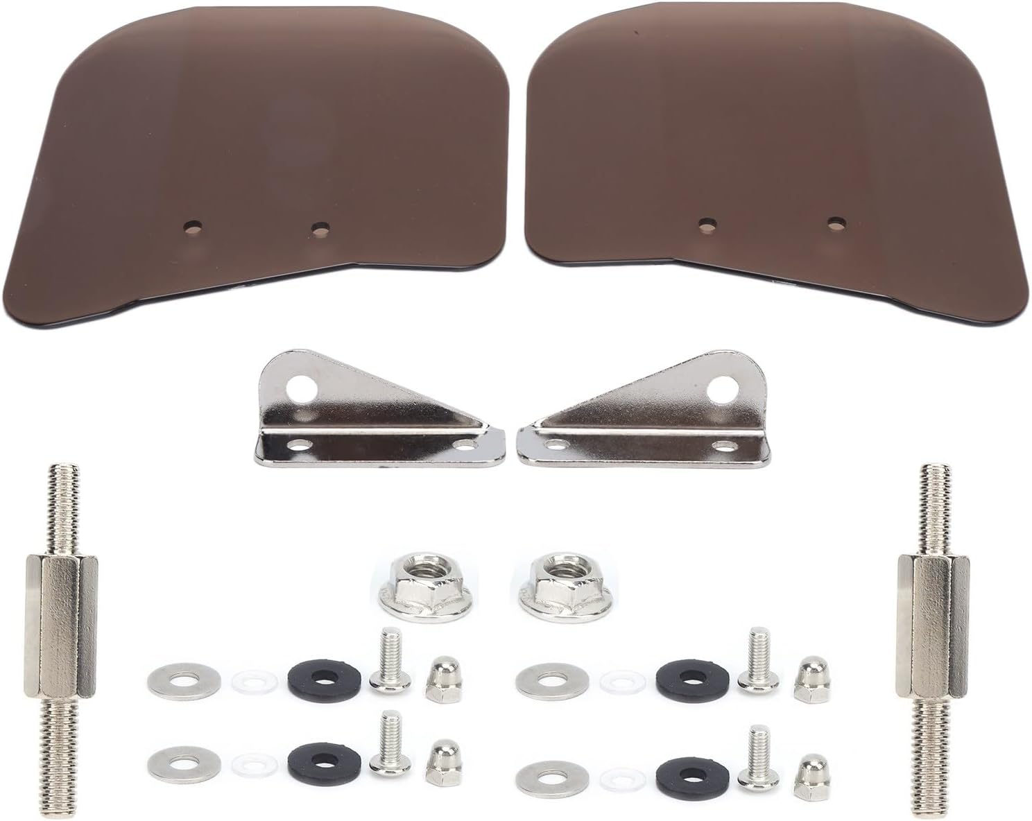 Motorcycle Hand Guard Plastic Replacement Durable Stylish Hand Protector Handlebar Windshield for Gold Wing GL1800 2001 2016 F6B 2013 2016 Includes Screw Accessories