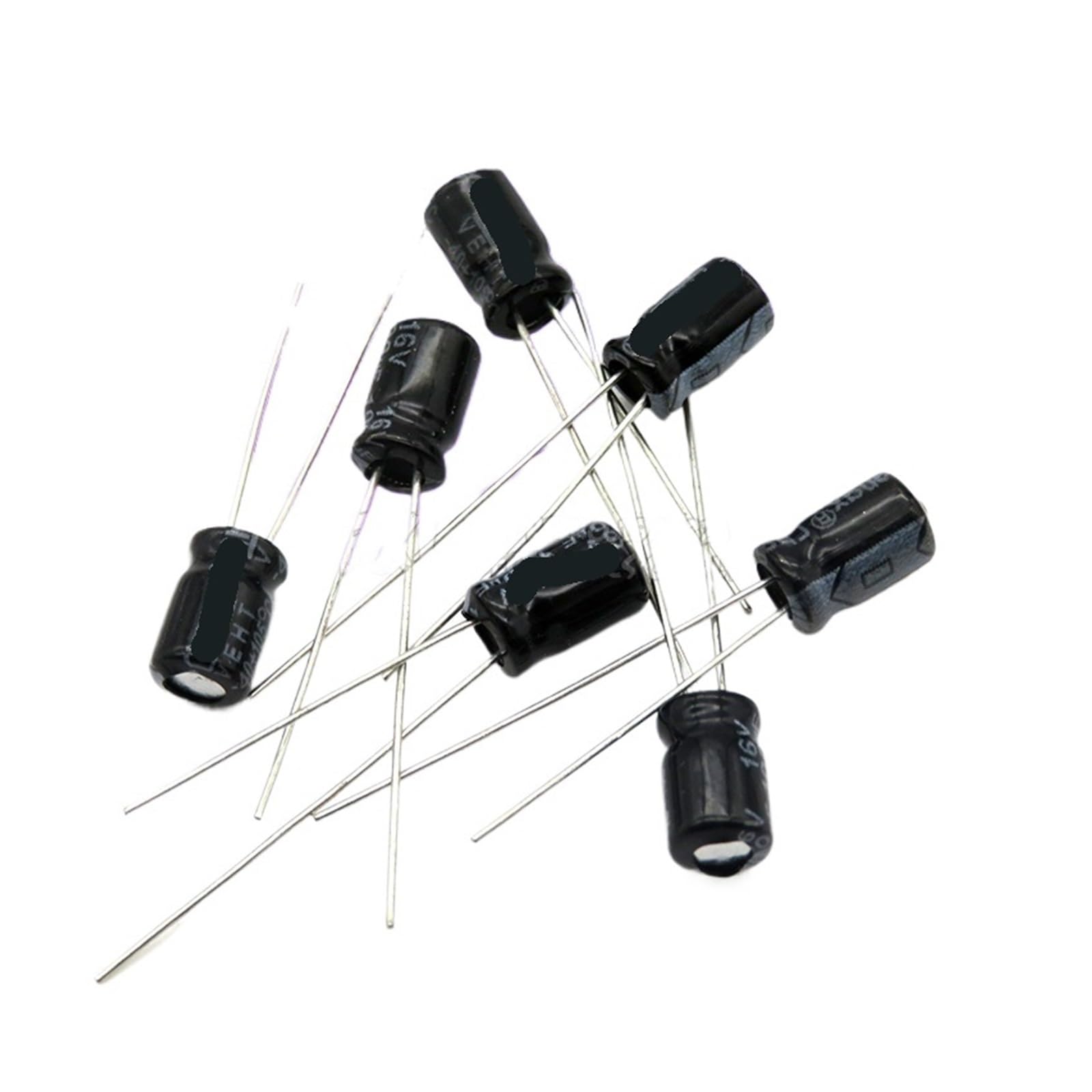 ICXLPMC 50PCS 16V100UF 5 * 7mm 100UF 16V 5 * 7 Electrolytic capacitor