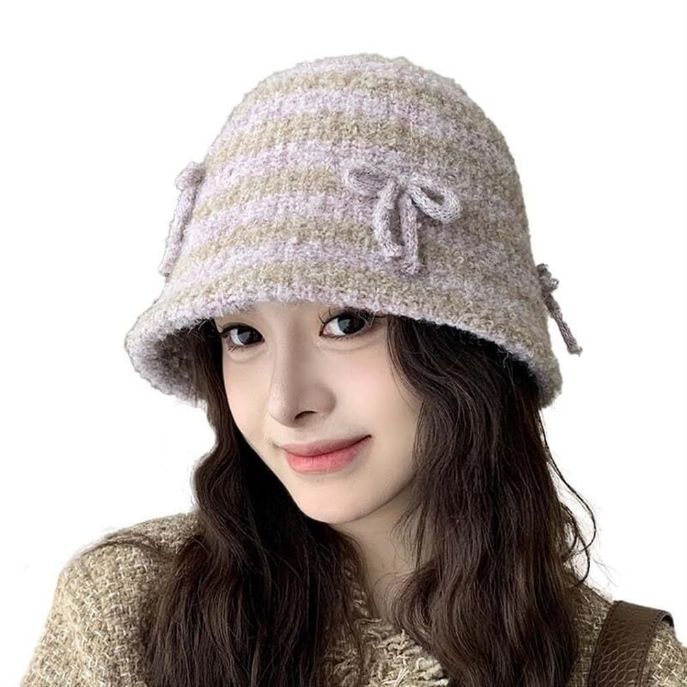 Bonnet De Pêcheur À Rayures Pour Rester Au Chaud Avec Élégance
