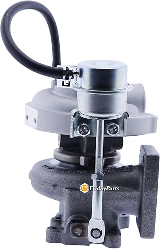 Miniatura 2 de FridayParts Turbo HX27W Turbocompresor 504248855 compatible con retroexcavadora agrícola Iveco NEF 4 cyl
