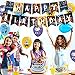 Hello Neighbor Birthday Party Decorations, Adventure Game Themed Party Supplies set with Happy Birthday Banner, Cake Cupcake Toppers, Balloons for Kids Adults Birthday Party Favors