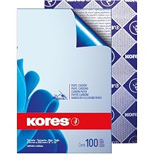 Kores 78478P Duplicate Paper DIN A4 Blue 100 Sheets
