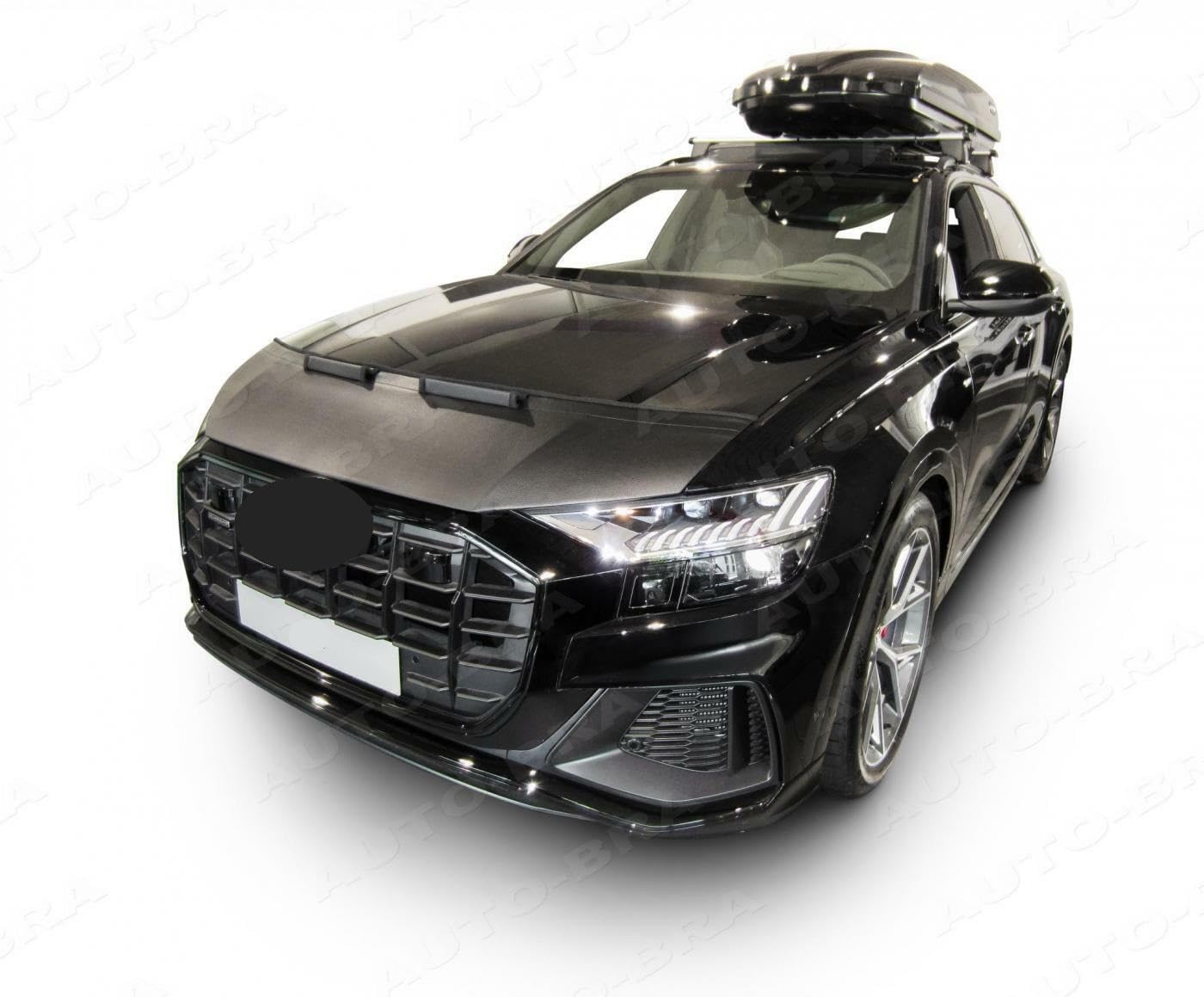 Auto-Bra AB3-00575 kompatibel mit Audi Q8 4M Bj. ab 2018 Haubenbra Steinschlagschutz Tuning Bonnet Bra