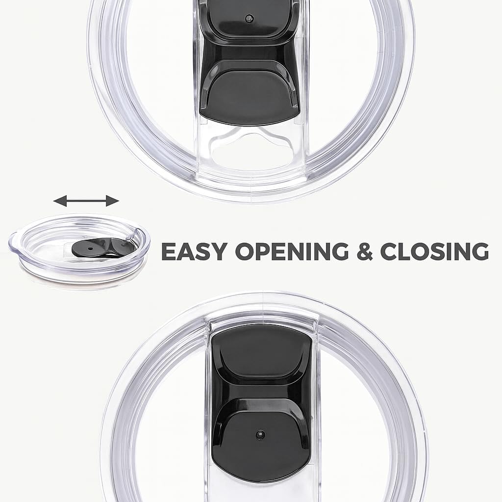 14 Oz Stainless Steel Pink Coffee Mug with Handle and Lid – Double Wall Thermal Coffee Cup – Dishwasher Safe Insulated Tumbler Keeps Drinks Hot & Cold – For Home, Office, Travel - Image 5