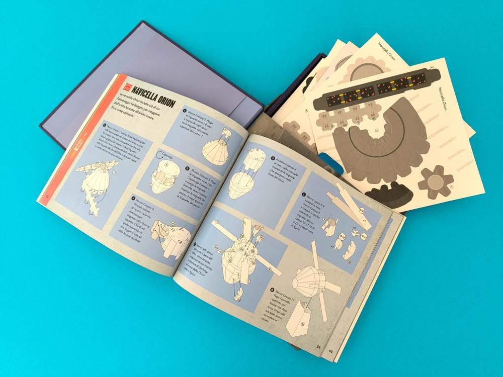 Missione luna. Ediz. a colori. Con modelli da costruire
