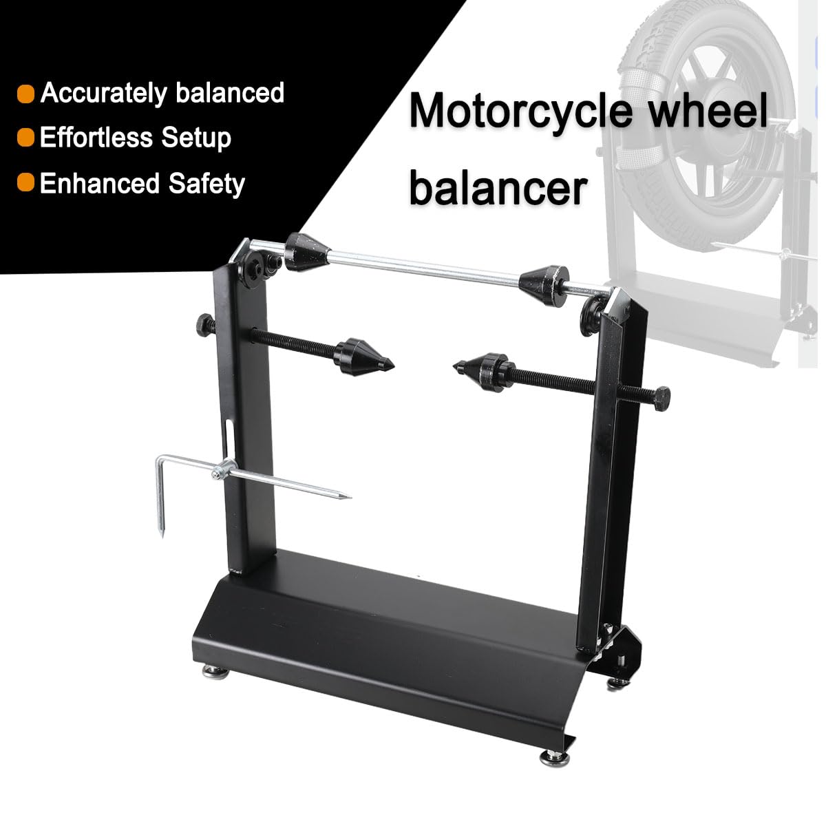 Motorrad Auswuchtmaschine Auswuchtbock Motorradreifen Felgenauswuchtmachine
