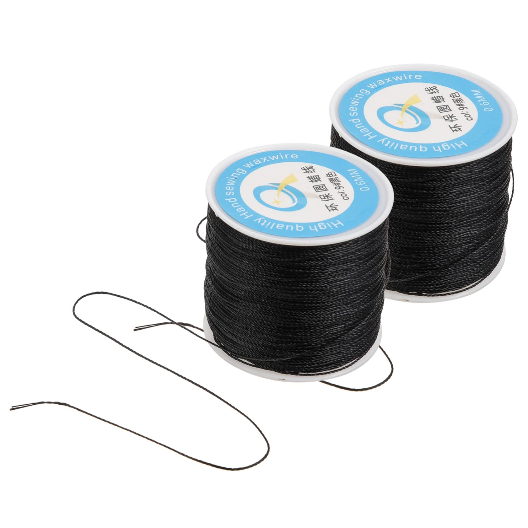 SHINEOFI 6pezzi Filo Di Cera Per Cucito Pelle Filo Resistente Per Progetti Artigianali Riparazioni Di Scarpe e Creazione Di Braccialetti Pelle
