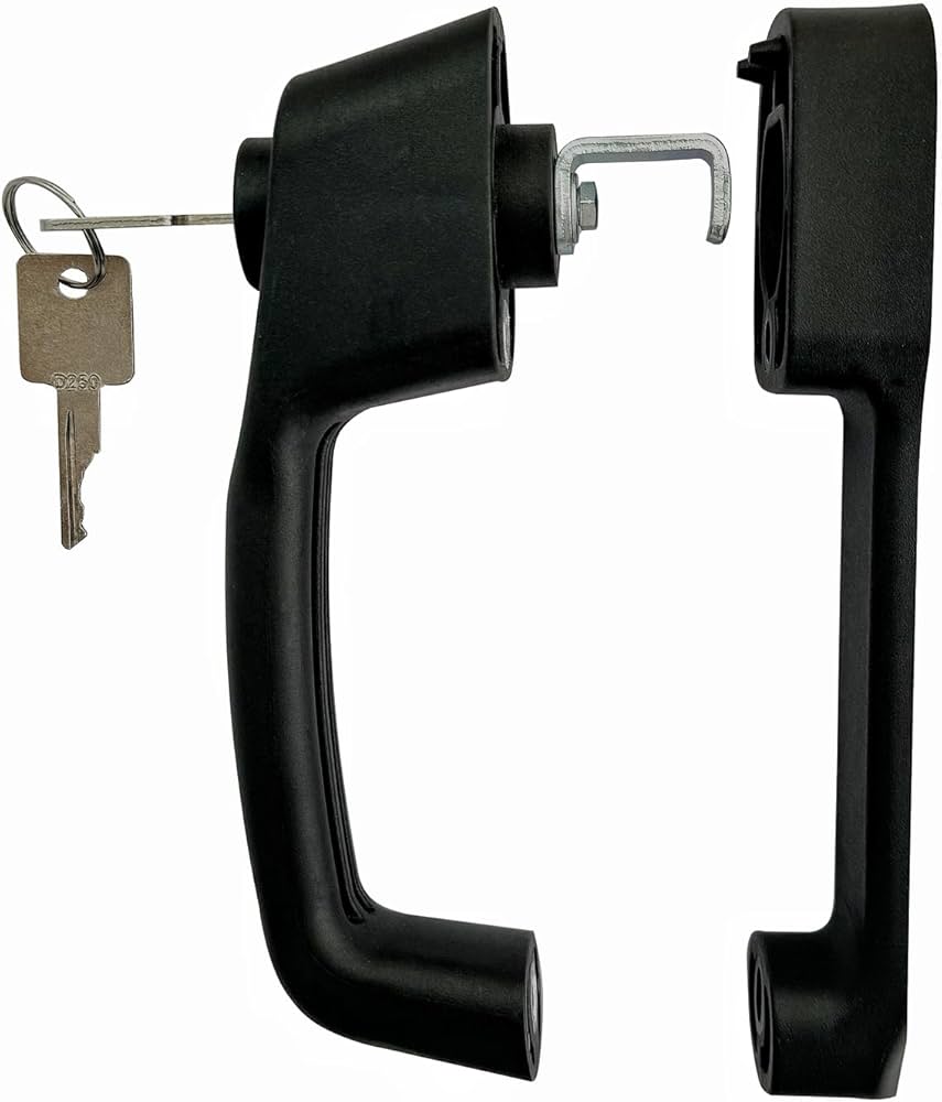 Recmod 7109662 Door Latch Handle With Spacer 7109663 For Bobcat