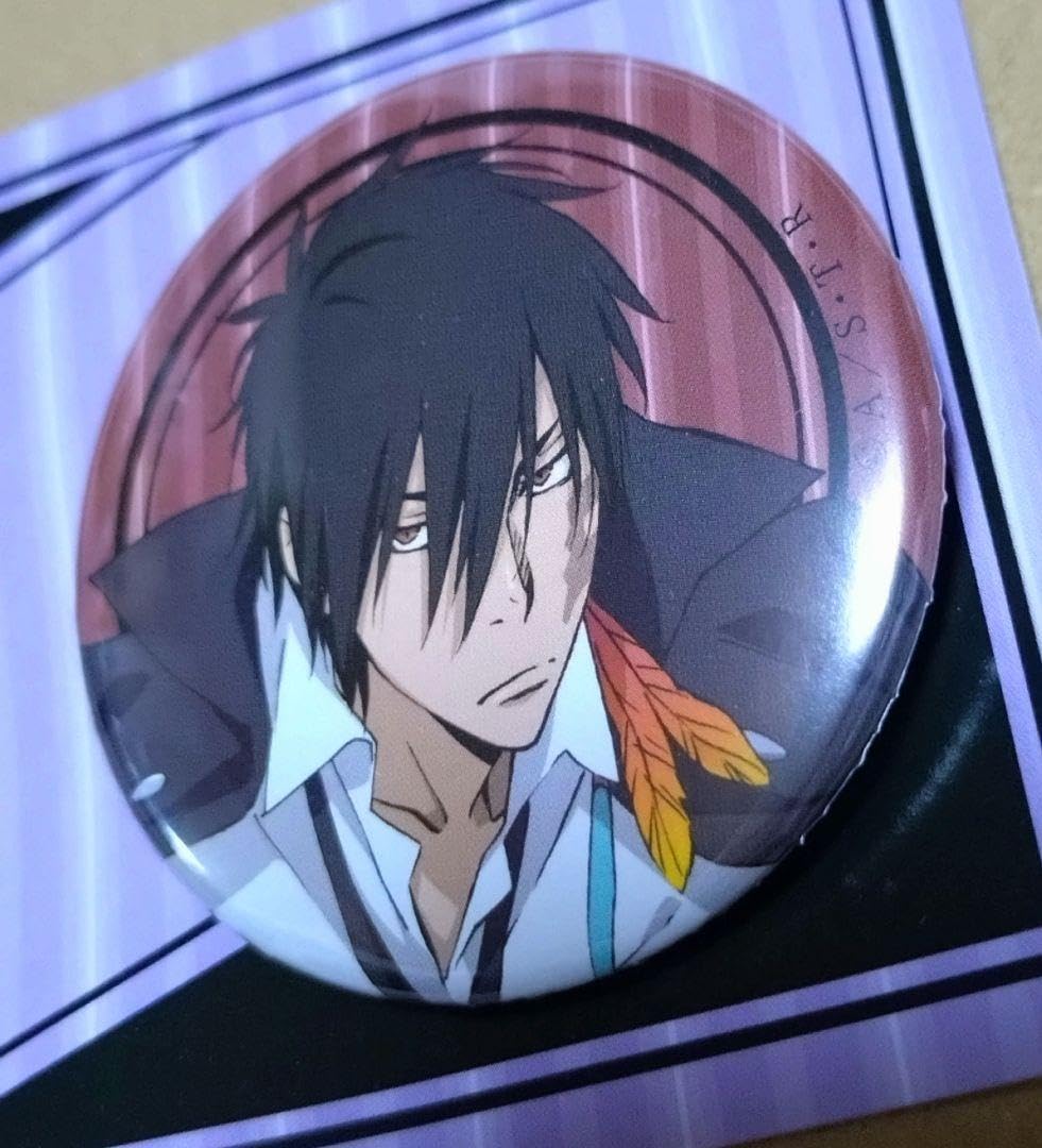 家庭教師ヒットマンREBORN コレクション缶バッジ XANXUS 家庭教師ヒットマンREBORN! - 描き下ろしイラスト XANXUS（10年