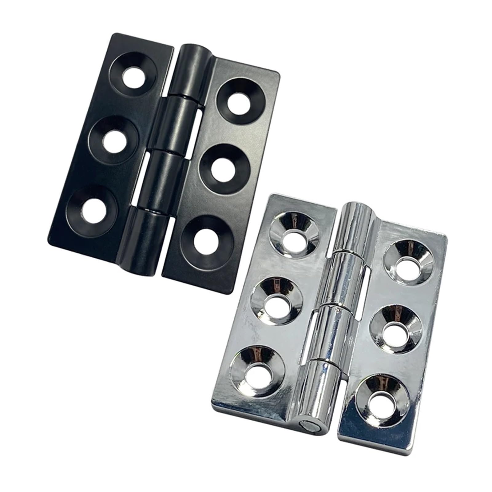 TSCFHGQI Mechanical Electronic Cabinet Instrument Side Box Door Hinge Hardware Part(A stainless steel,1pcs)