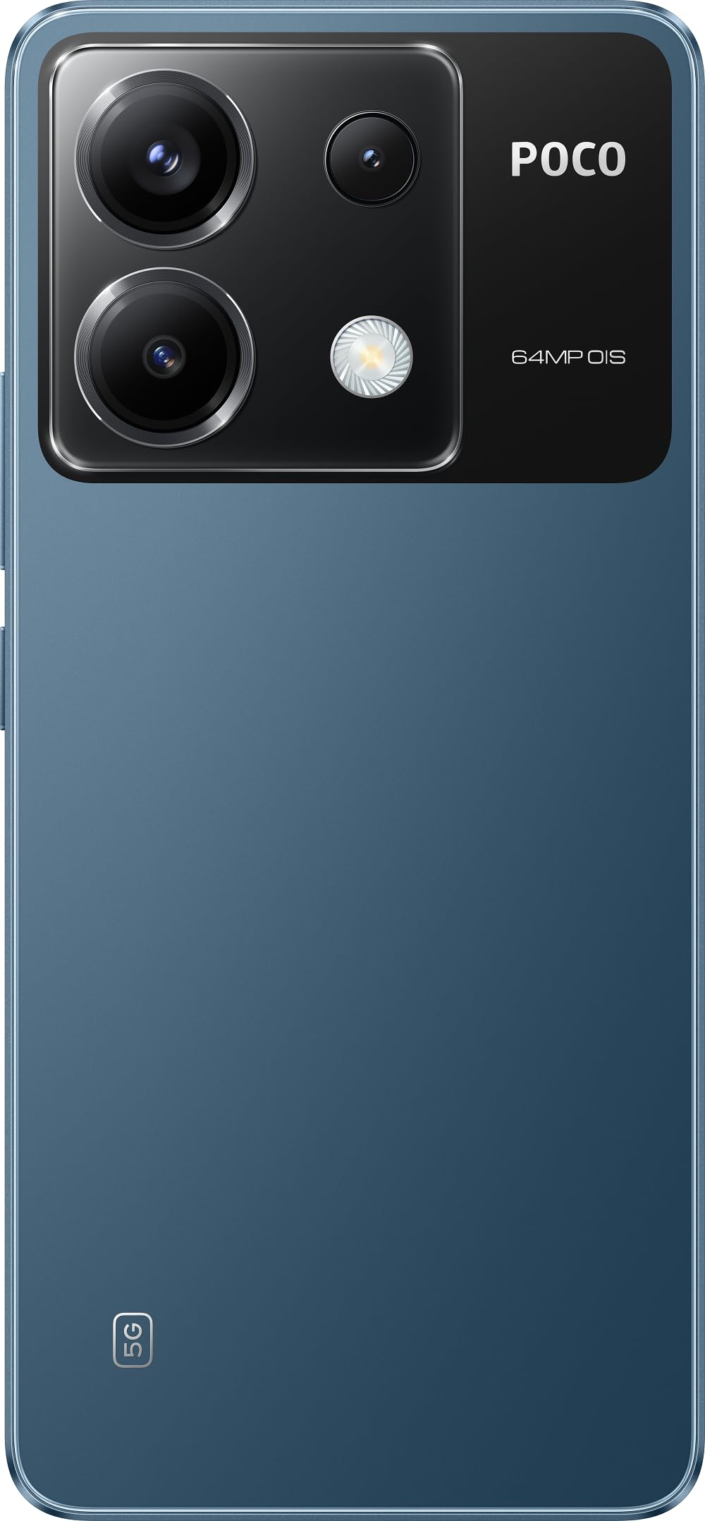 POCO X6 5G -Smartphone 12+256GB, Schermo Amoled 6.67 120HZ 1.5K, Snapdragon 7s Gen 2, Tripla fotocamera fino a 64 MP, 5100mAh, Glayish Blue (Versione IT)