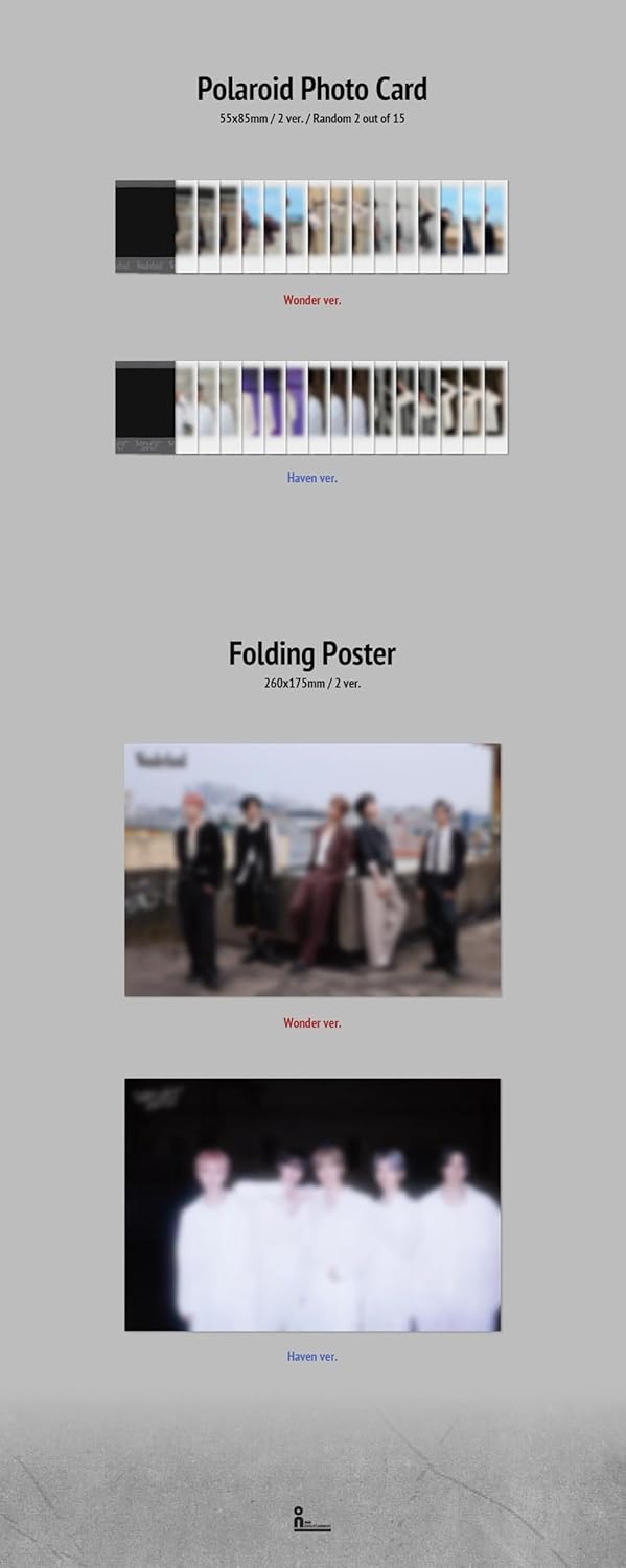 WEi Wonderland 8th Mini Album (Photobook - Haven Ver.)