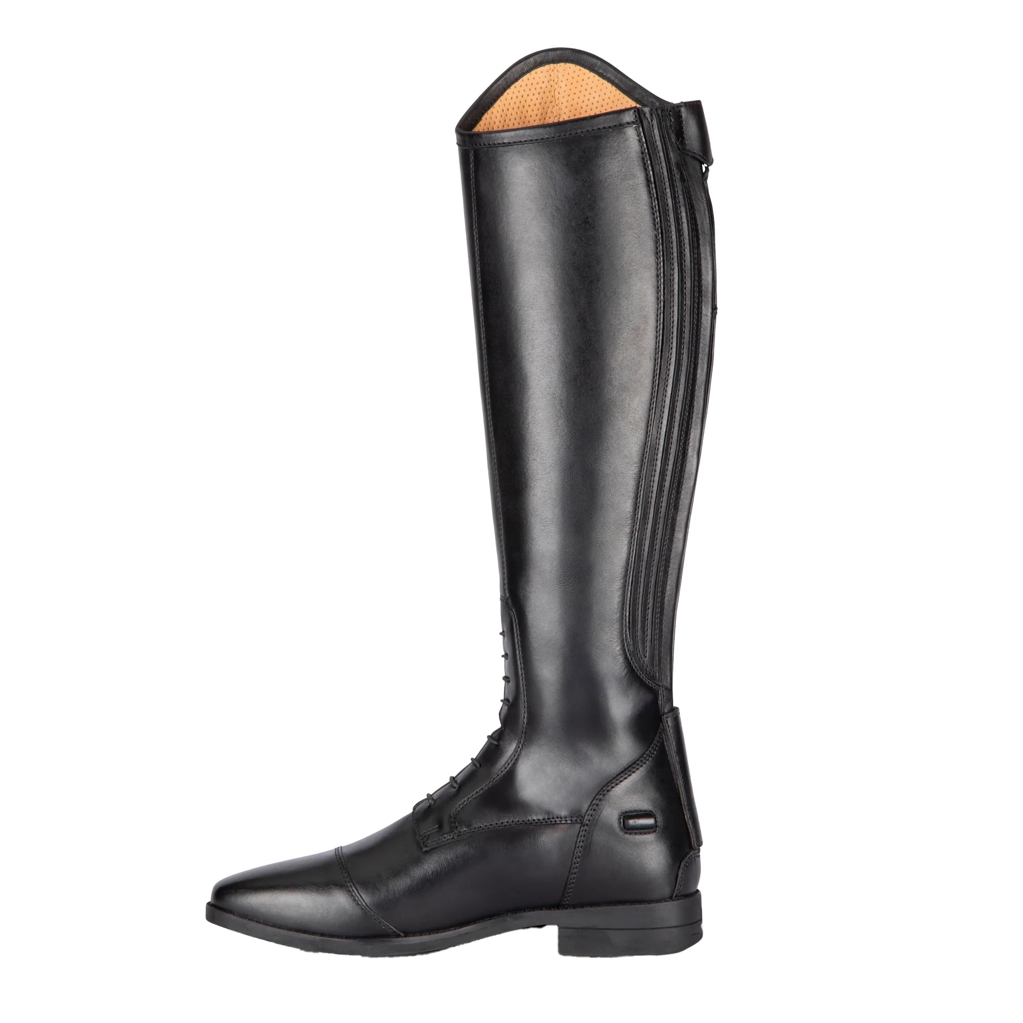 Moretta Ortona - Stivali da equitazione unisex, in pelle, lunghi
