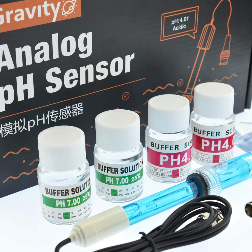 Snapklik.com : Gravity: Analog pH Sensor/Meter Kit V2 For Arduino