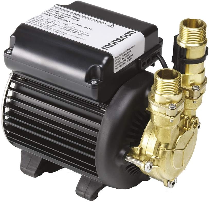 46419 Stuart Turner Monsoon Standard 3.0 Bar Single Pump (Positive head)