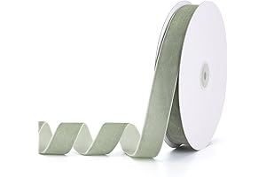 Sage Velvet Ribbon,Perfect for Any Occasion
