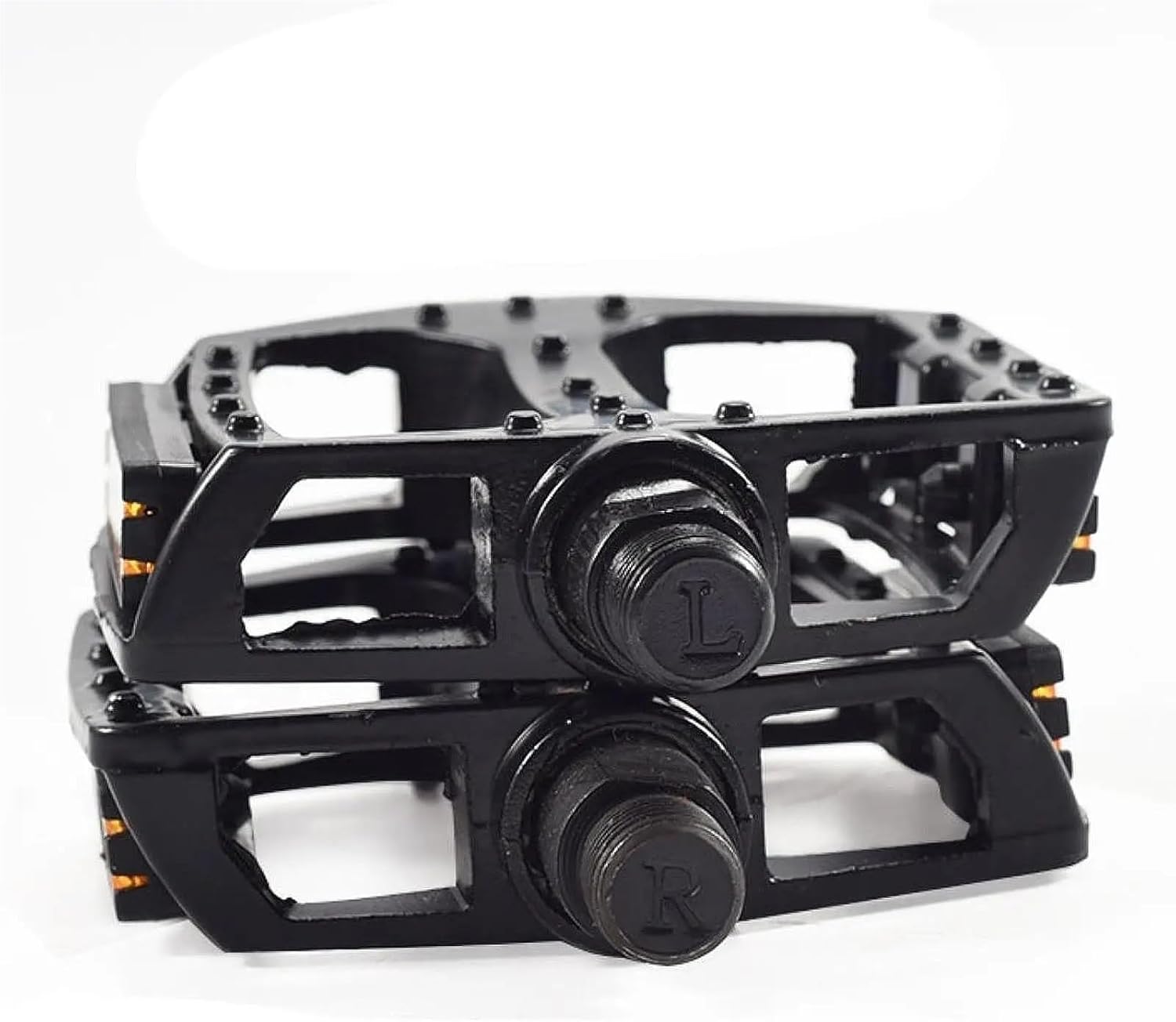 Bike Foot Pegs 6pairs Aluminum Alloy Folding Bike Pedals - Anti-Slip, Easy Assembly